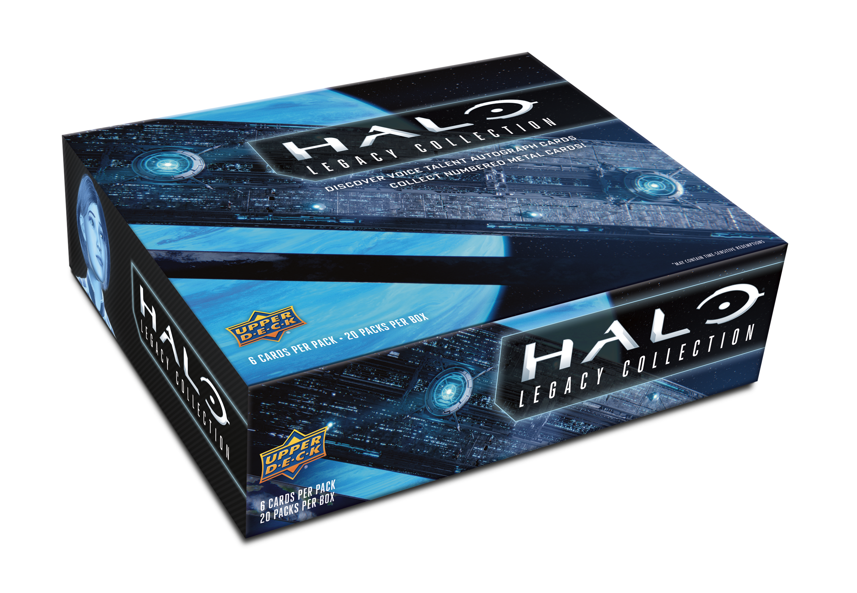 Upper Deck Halo Trading Card Direct Hobby Box - 20 Packs