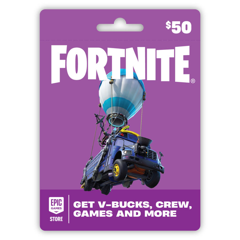 Fortnite Gift Card $50 (Powered by the Epic Games Store)