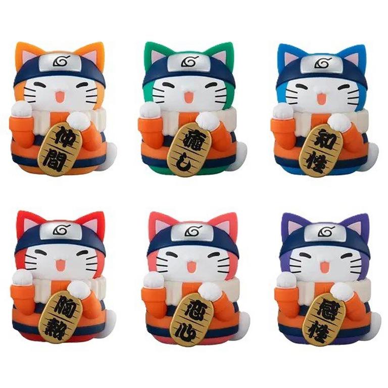 ☆JETO☆ Bandai Nyrauto! Colorful Fortune Mega Cat Project 6-Pack Figure