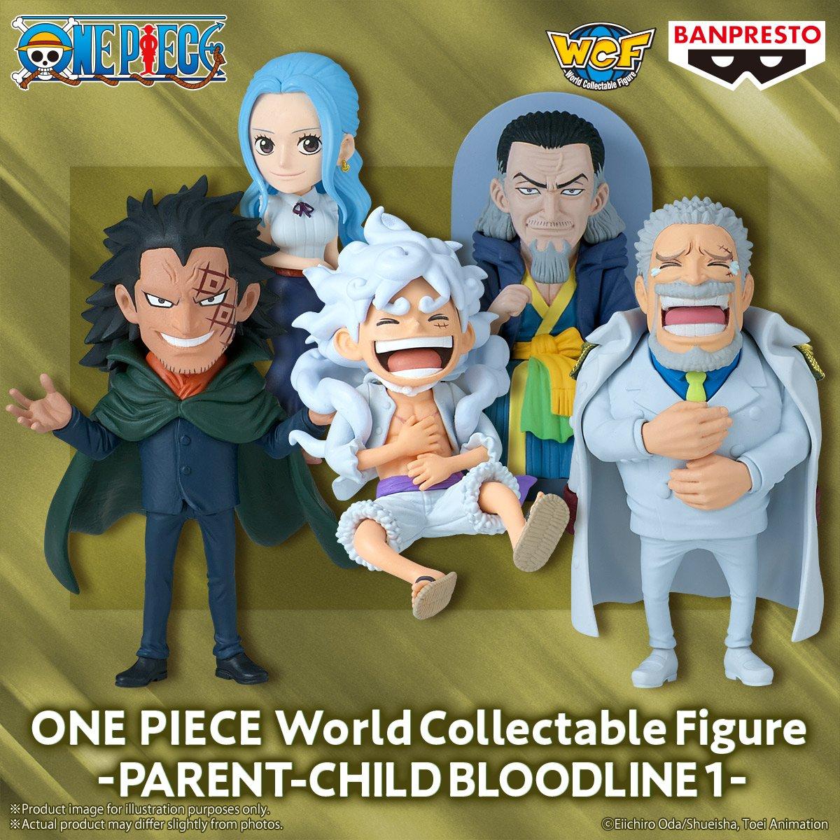 Banpresto One Piece Parent-Child Bloodline 2.8-in Collectible Figure Set