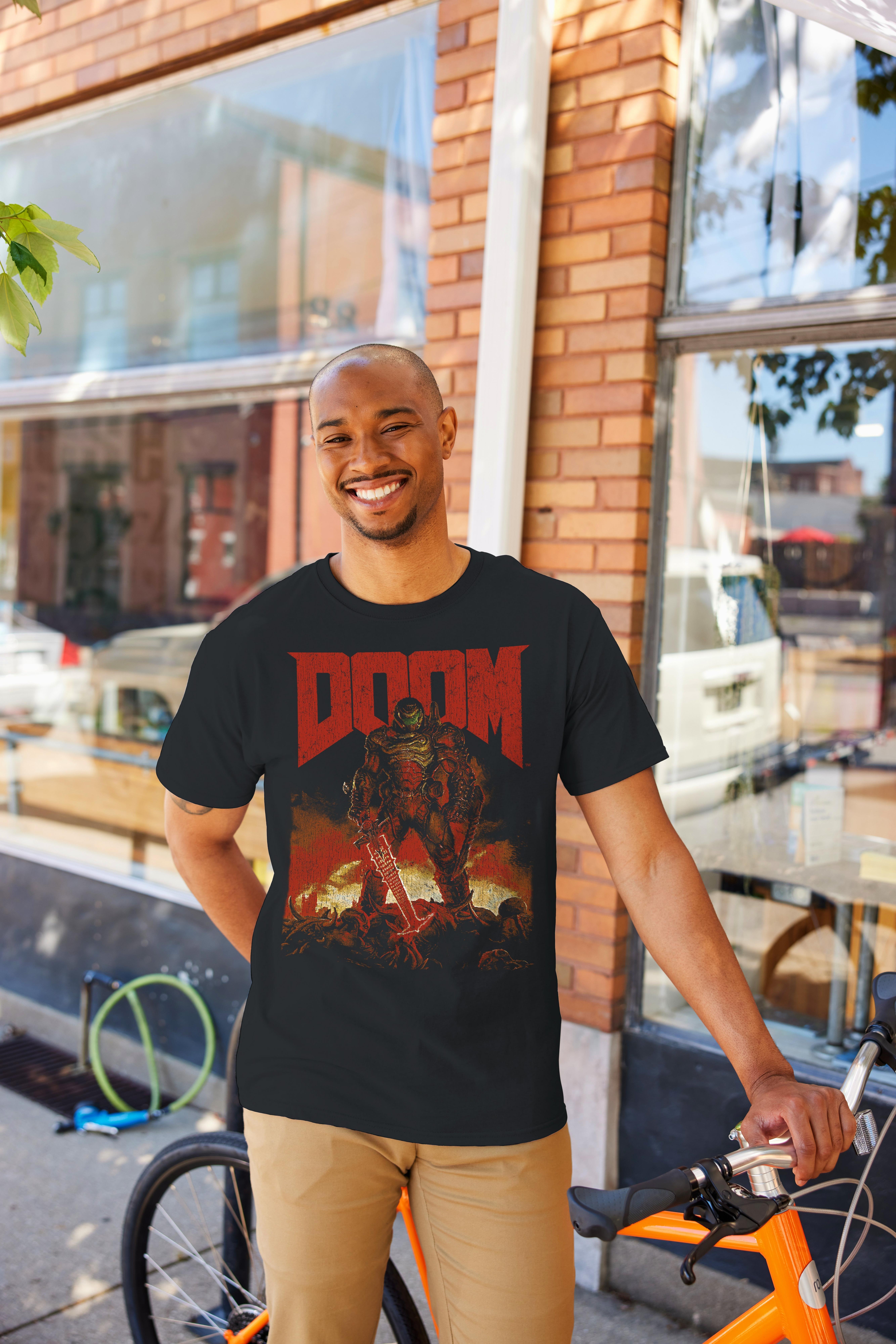 Doom Eternal Graphic Unisex T-Shirt GameStop Exclusive