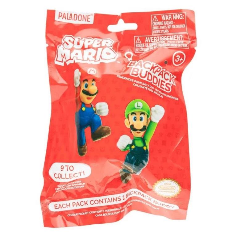 Super Mario Figure Hangers Blind Bag (Styles May Vary) | GameStop
