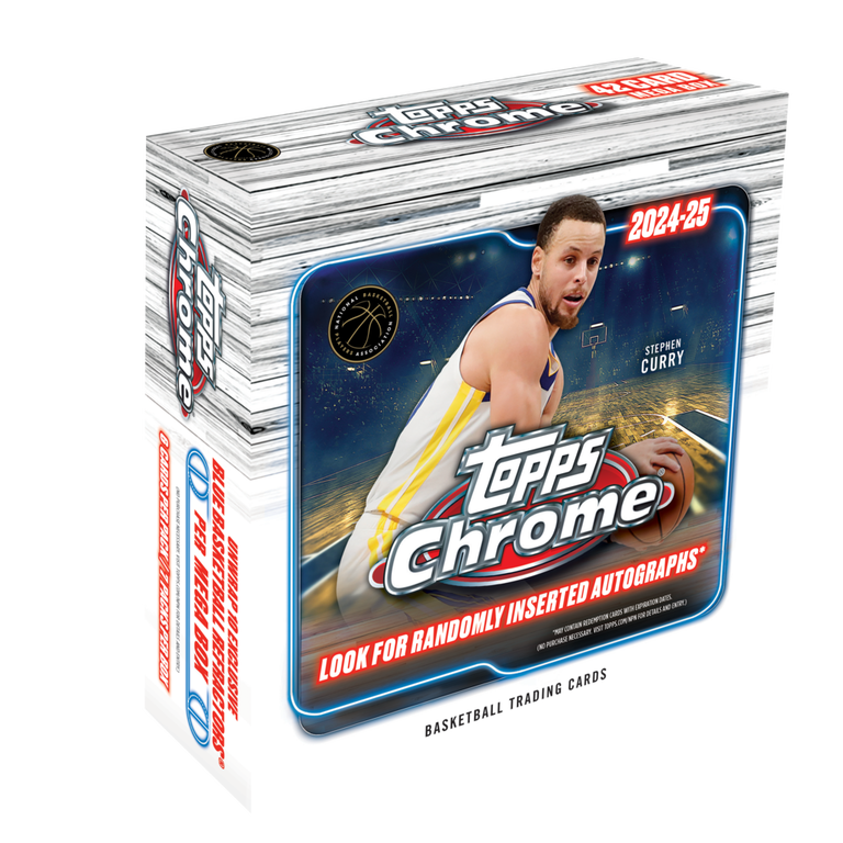2024-25 Topps Chrome NBA Basketball Mega Box | GameStop