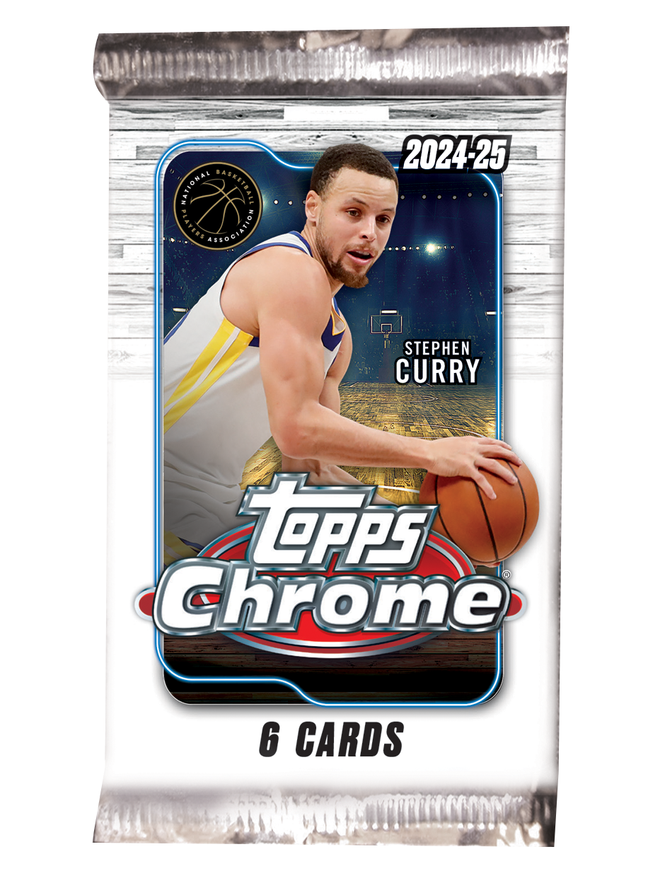 2024-25 Topps Chrome NBA Basketball Mega Box