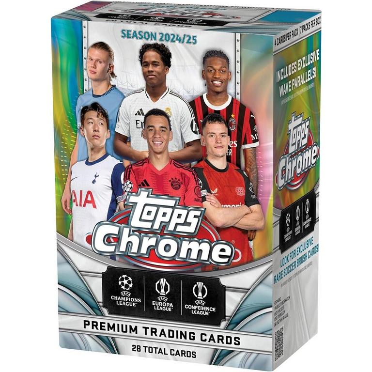 2024-25 Topps Chrome UEFA Club Competitions Value Box | GameStop