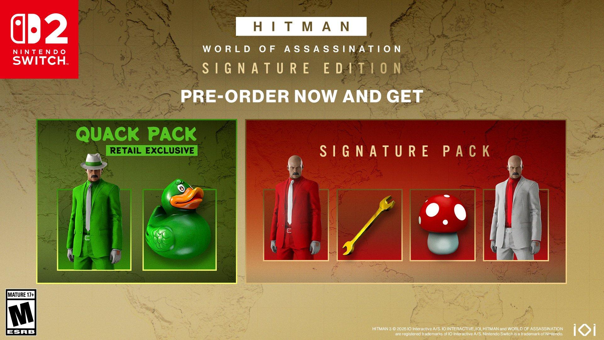 Hitman World of Assassination - Signature Edition