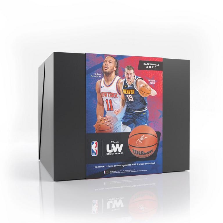 2025 Under Wraps Autographed NBA Basketball Mystery Box | GameStop