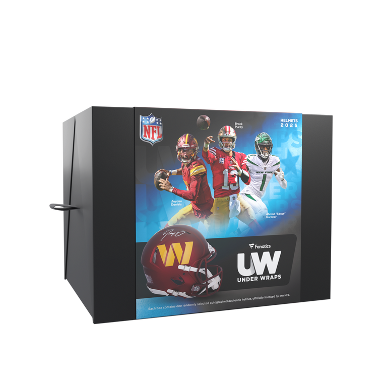 2025 Under Wraps NFL Mystery Autographed Authentic Helmet