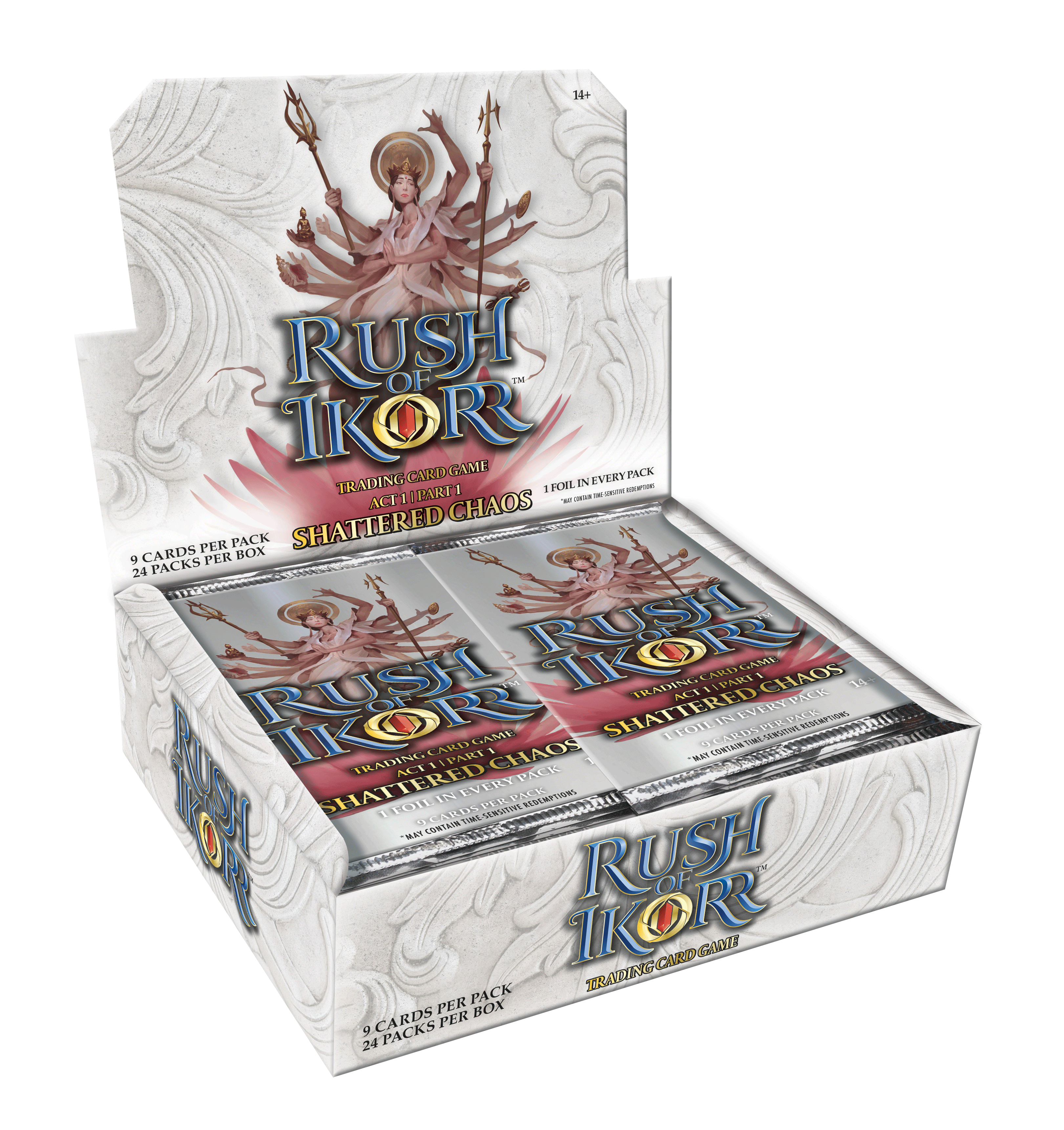 Rush of Ikorr Trading Card Game Act Part 1: Shattered Chaos Booster Pack