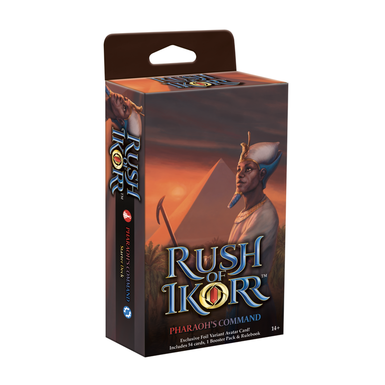 Rush of Ikorr Trading Card Game Pharaoh's Command Starter Deck
