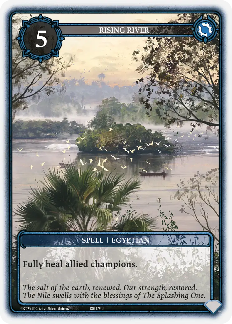 Rush of Ikorr Trading Card Game Pharaoh's Command Starter Deck