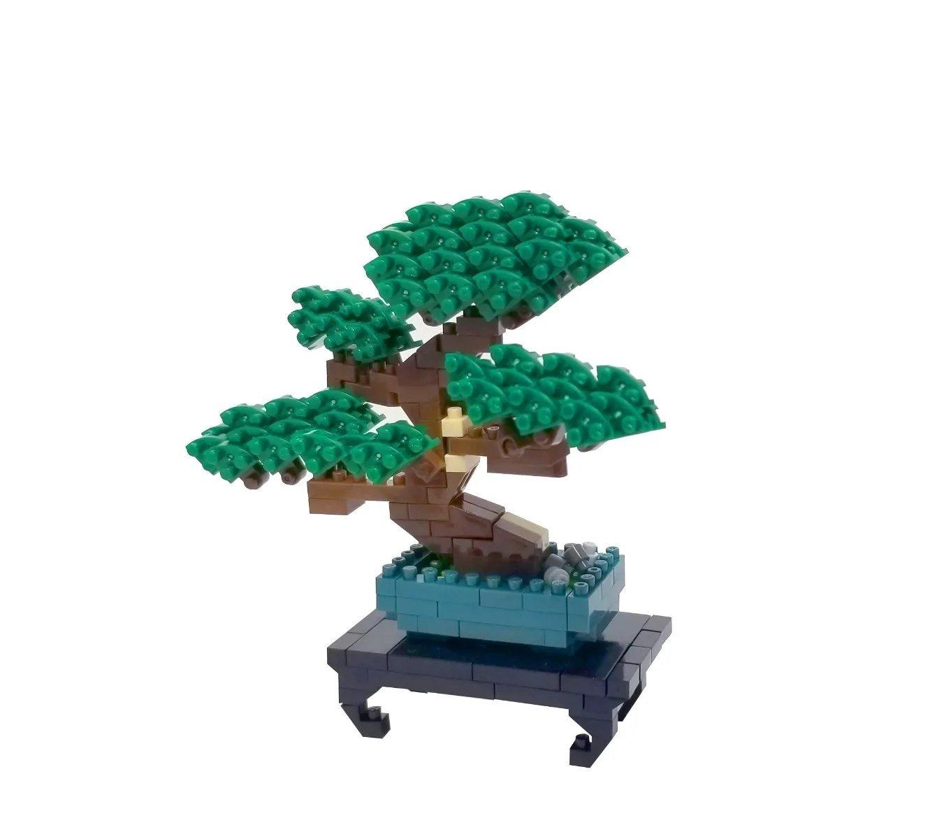 Nanoblock Bonsai Pine Culture (Series Box 12) 4.4-in Building Toy | GameStop