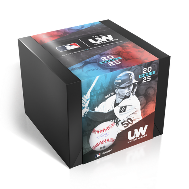 2025 Under Wraps Autographed Single Baseball Mystery Box