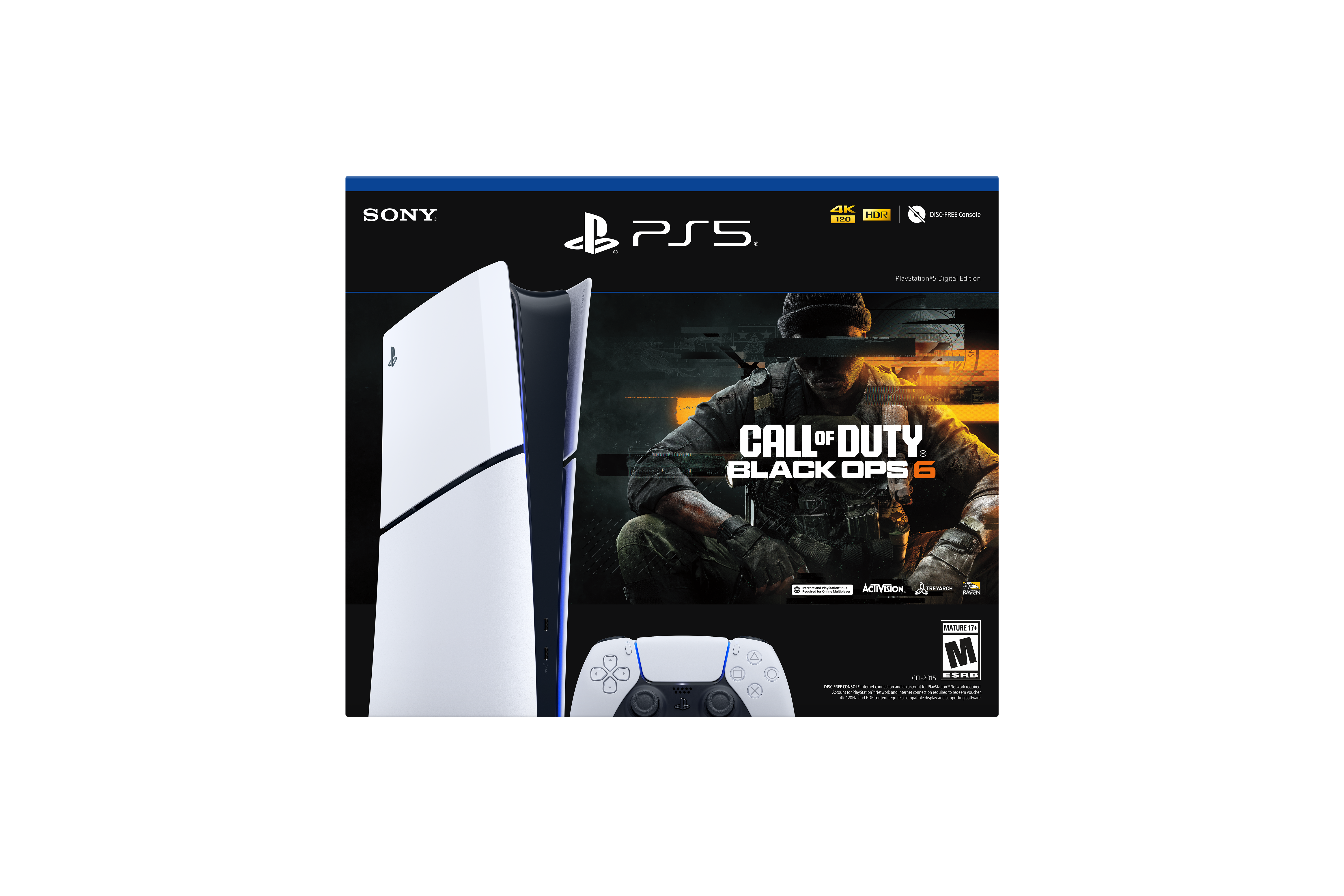 Sony PlayStation 5 Digital Edition - Call of Duty Black Ops 6 Bundle