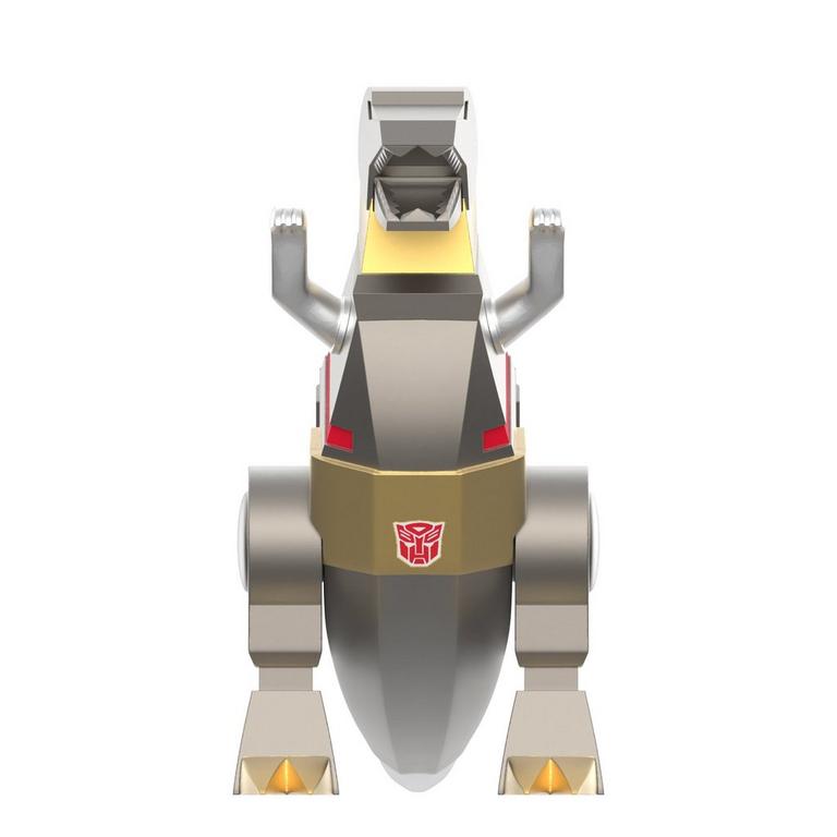 Super7 Transformers ReAction Grimlock (Metallic) 3.75-in Action Figure Wave 08