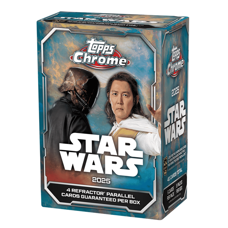2025 Topps Chrome Star Wars Value Box | GameStop
