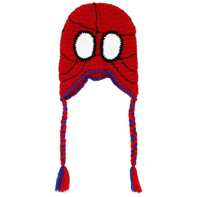 Marvel Spider-Man Mayday Parker Crochet Tassel Beanie GameStop Exclusive