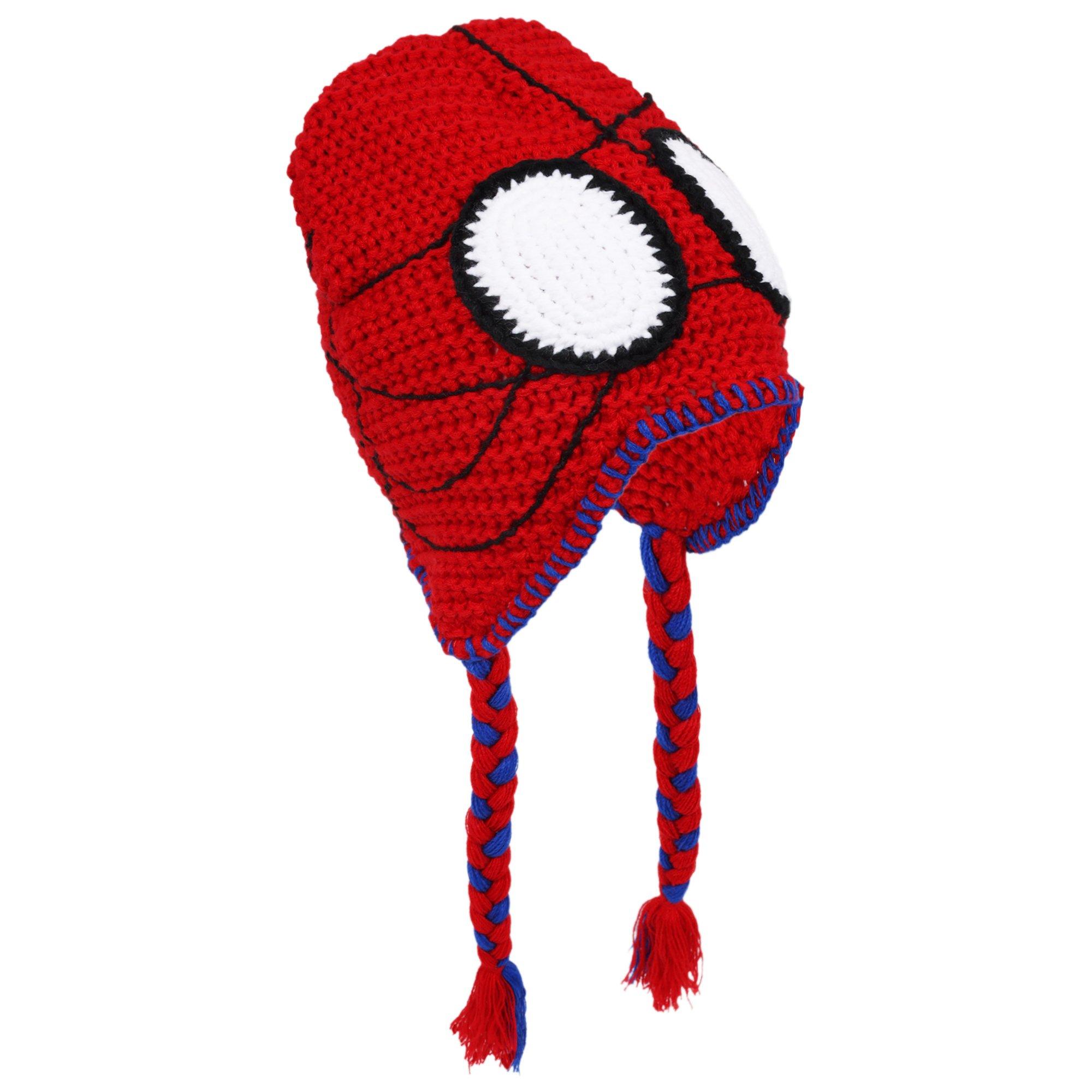 Marvel Spider-Man Mayday Parker Crochet Tassel Beanie GameStop Exclusive