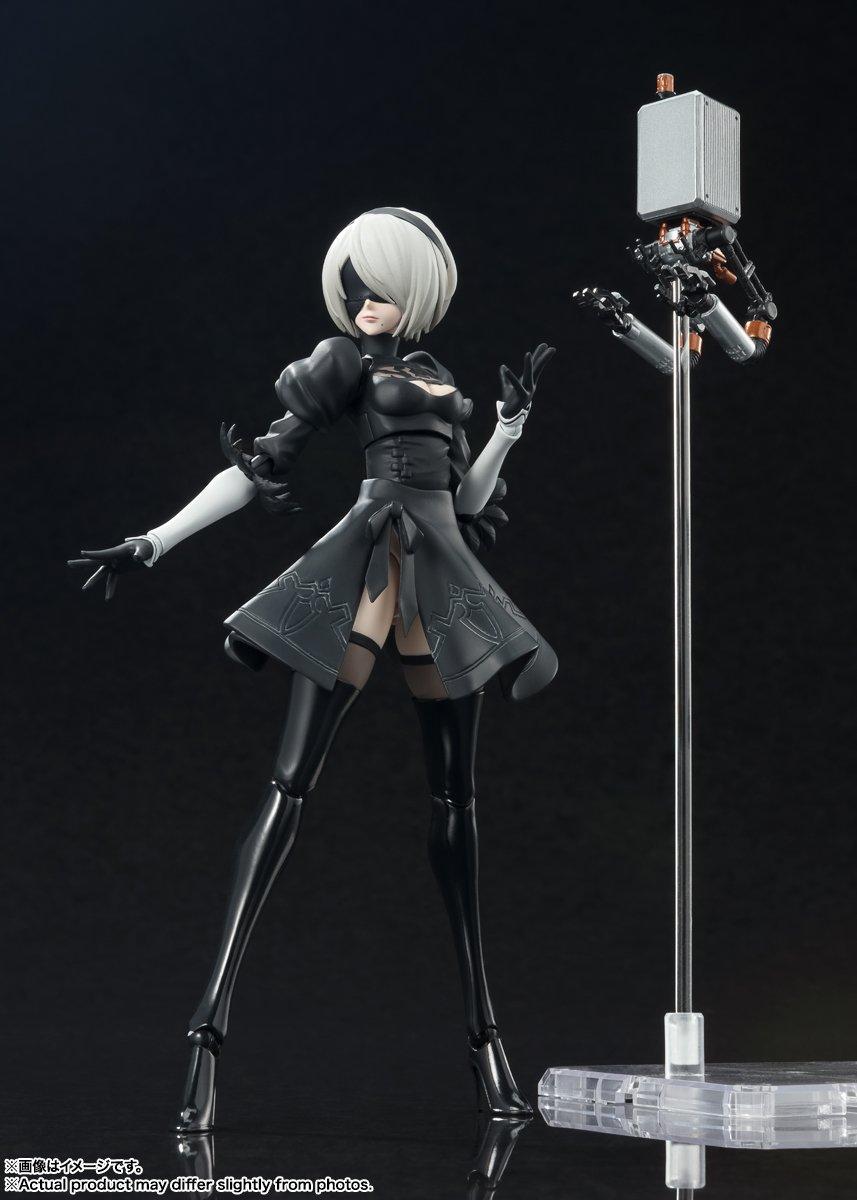 Tamashii Nations NieR:Automata S.H. Figuarts 2B (Ver1. 1a) Figure