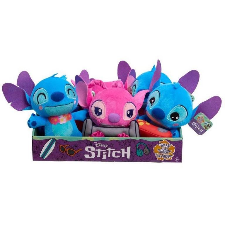 Disney Stitch 7-in Beanbag Plush (Styles May Vary)