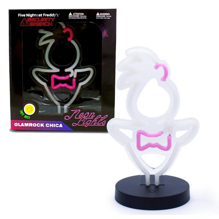 Just Toys Five Nights at Freddy's Security Breach Glamrock Chica Neon Lamp