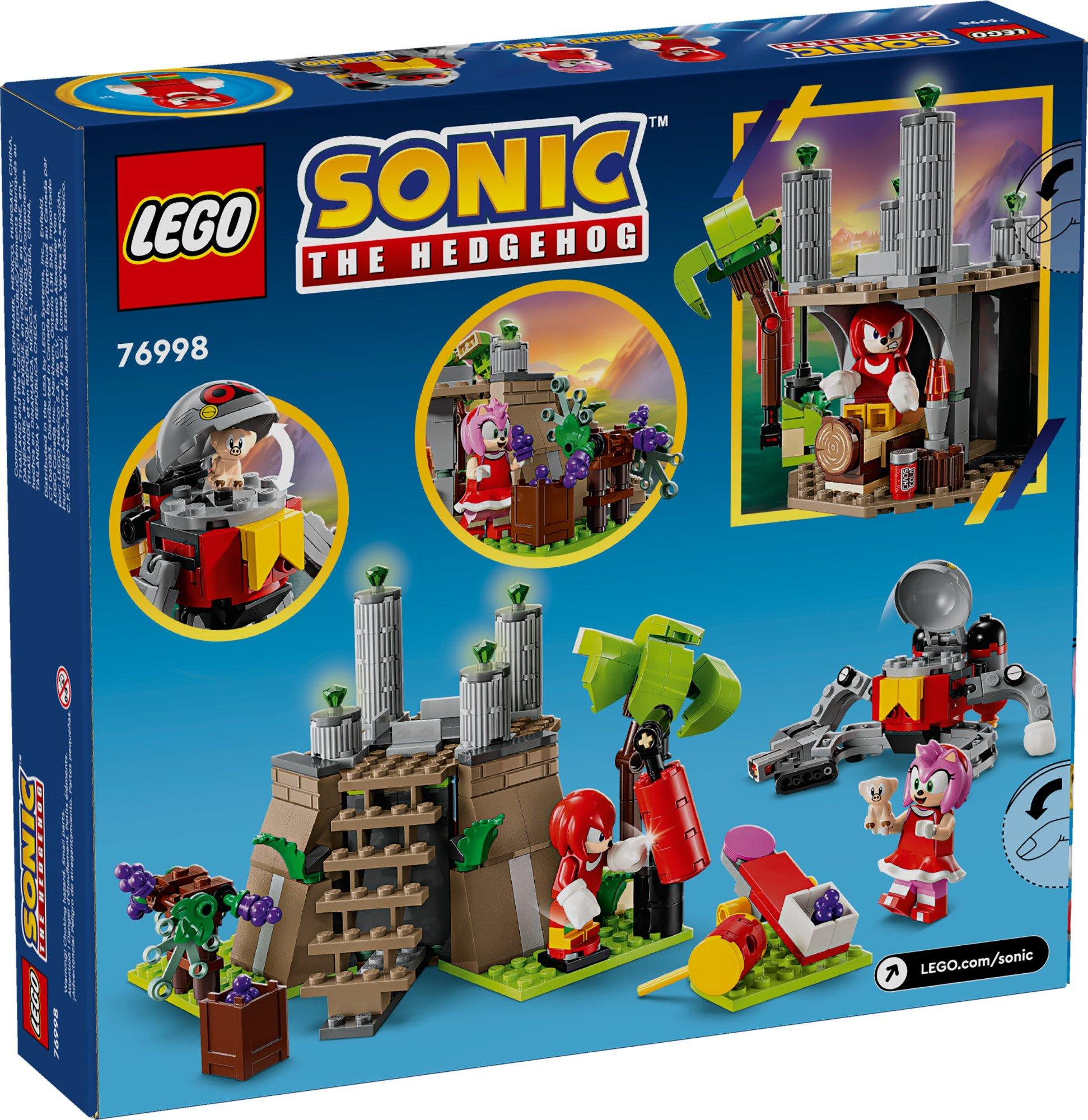 LEGO Sonic the Hedgehog Knuckles and the Master Emerald Shrine 76998