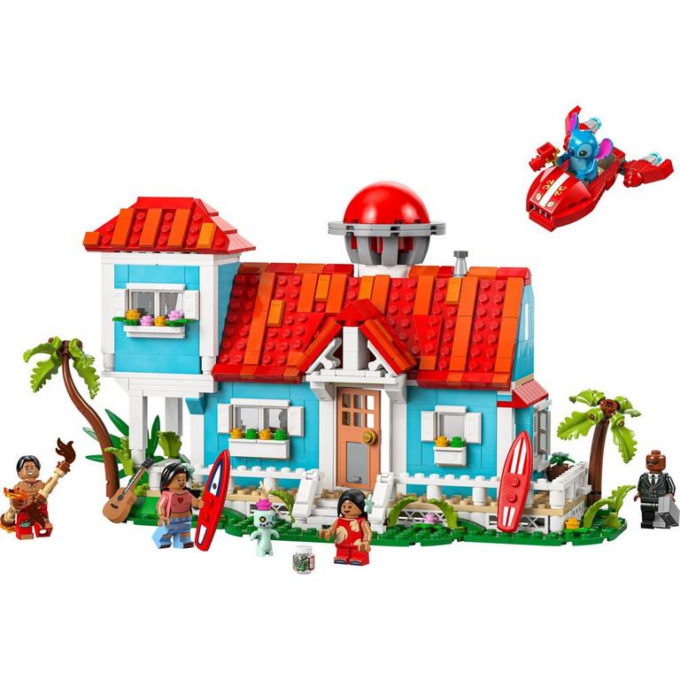 LEGO Disney Classic Lilo and Stitch Beach House Building Set 43268