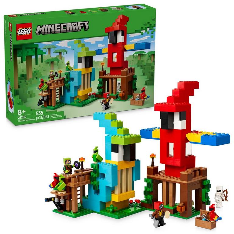 LEGO Minecraft The Parrot Houses Building Set 21282