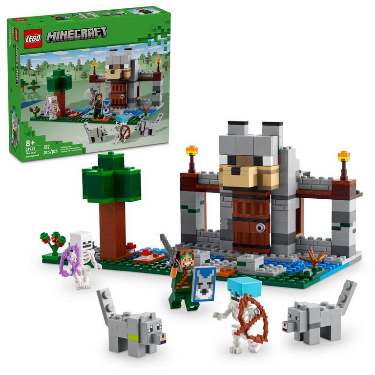 LEGO Minecraft The Wolf Stronghold Building Set 21261