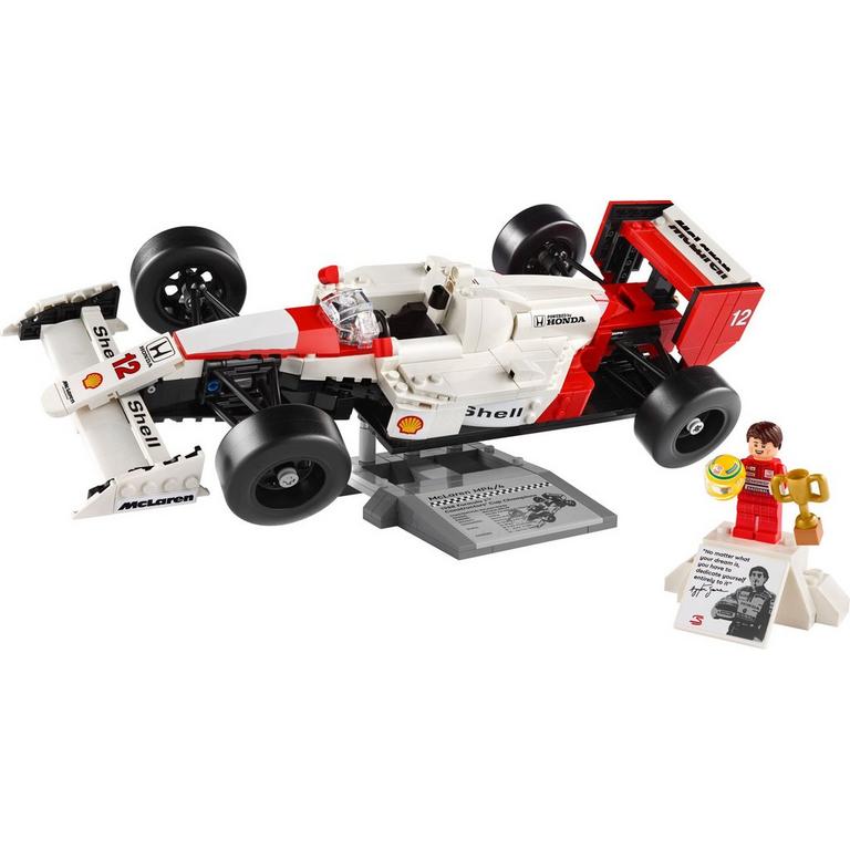 LEGO Icons McLaren MP4/4 and Ayrton Senna Building Toy 10330