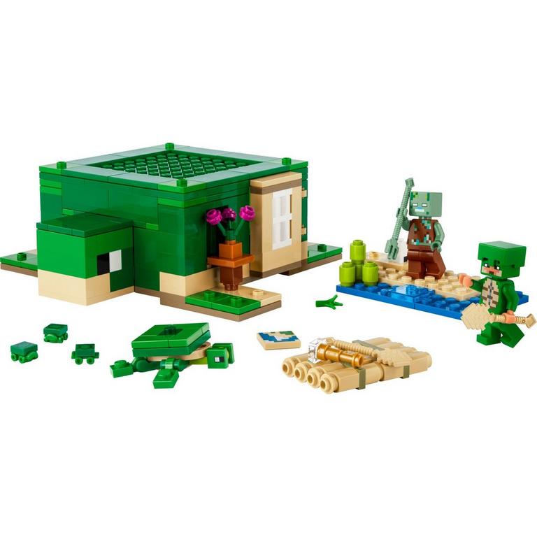 LEGO Minecraft The Turtle Beach House Building Toy 21254