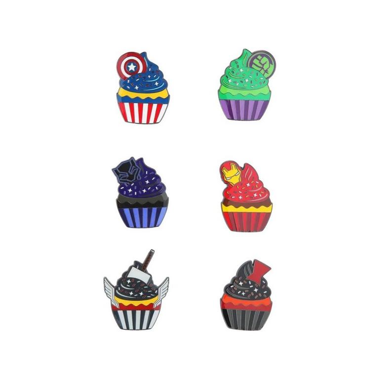 Loungefly Marvel Eat The Universe Blind Box Cupcake Enamel Pin