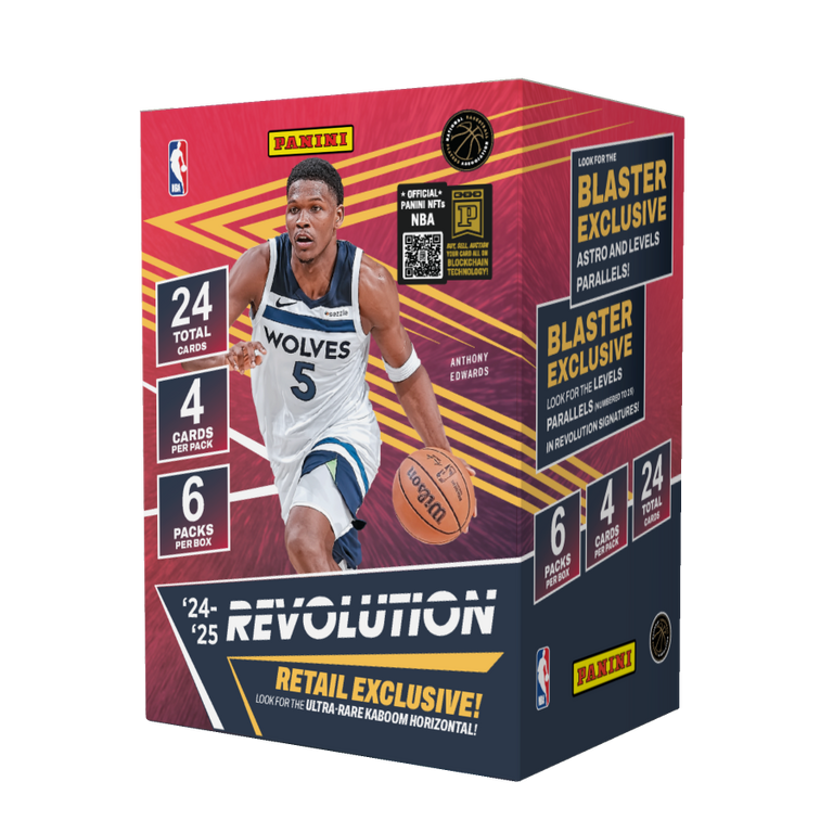 2024-25 Panini Revolution NBA Basketball Blaster Box (6 Packs)