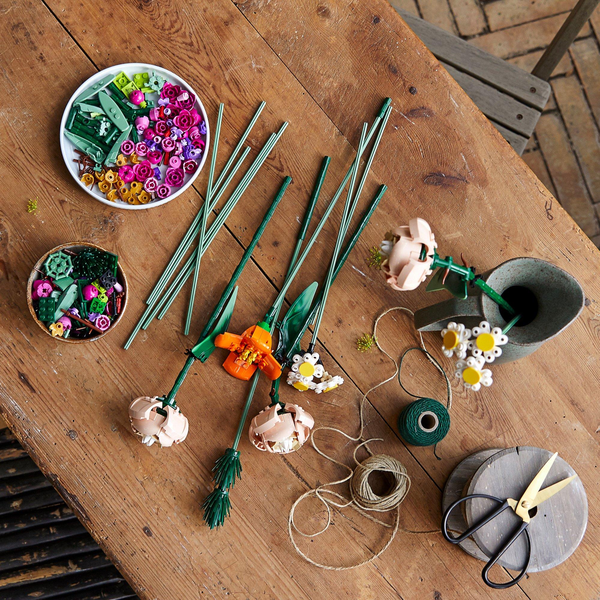LEGO Botanicals Flower Bouquet Building Playset