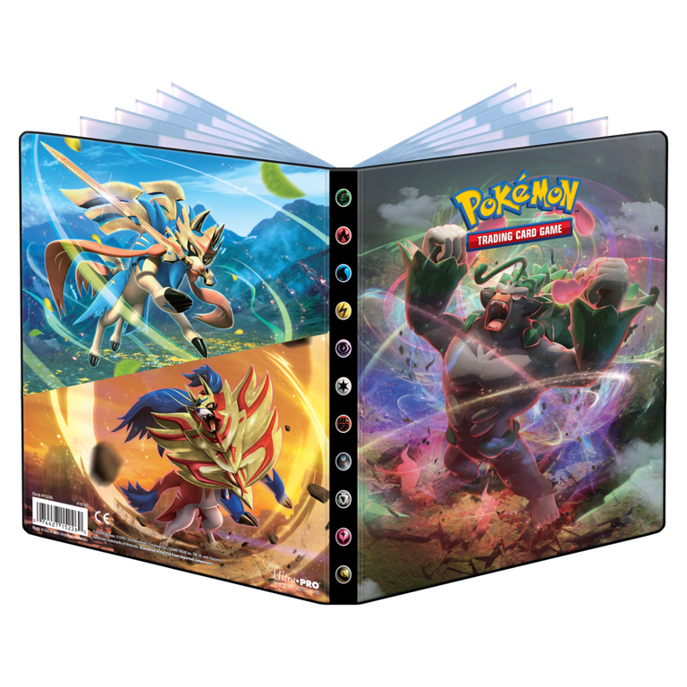 Ultra Pro Pokemon Sword and Shield Rebel Clash 4-Pocket Portfolio | GameStop