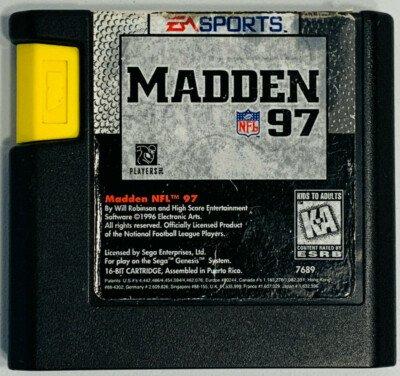 Madden NFL 97 - Sega Genesis
