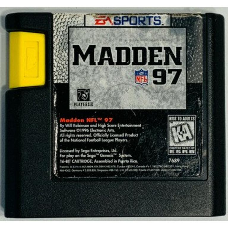 Madden NFL 97 - Sega Genesis