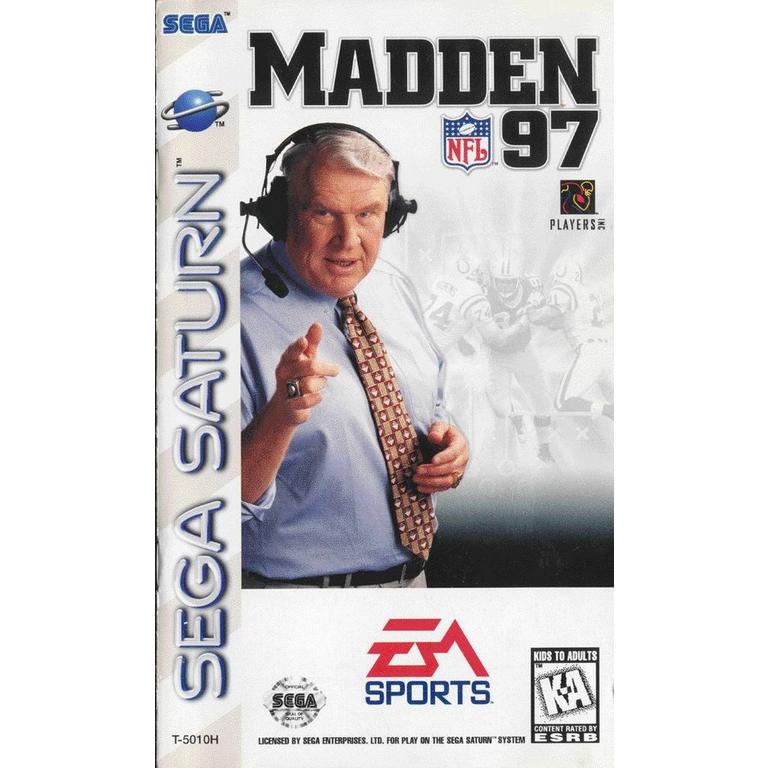 Madden NFL 97 - Sega Saturn