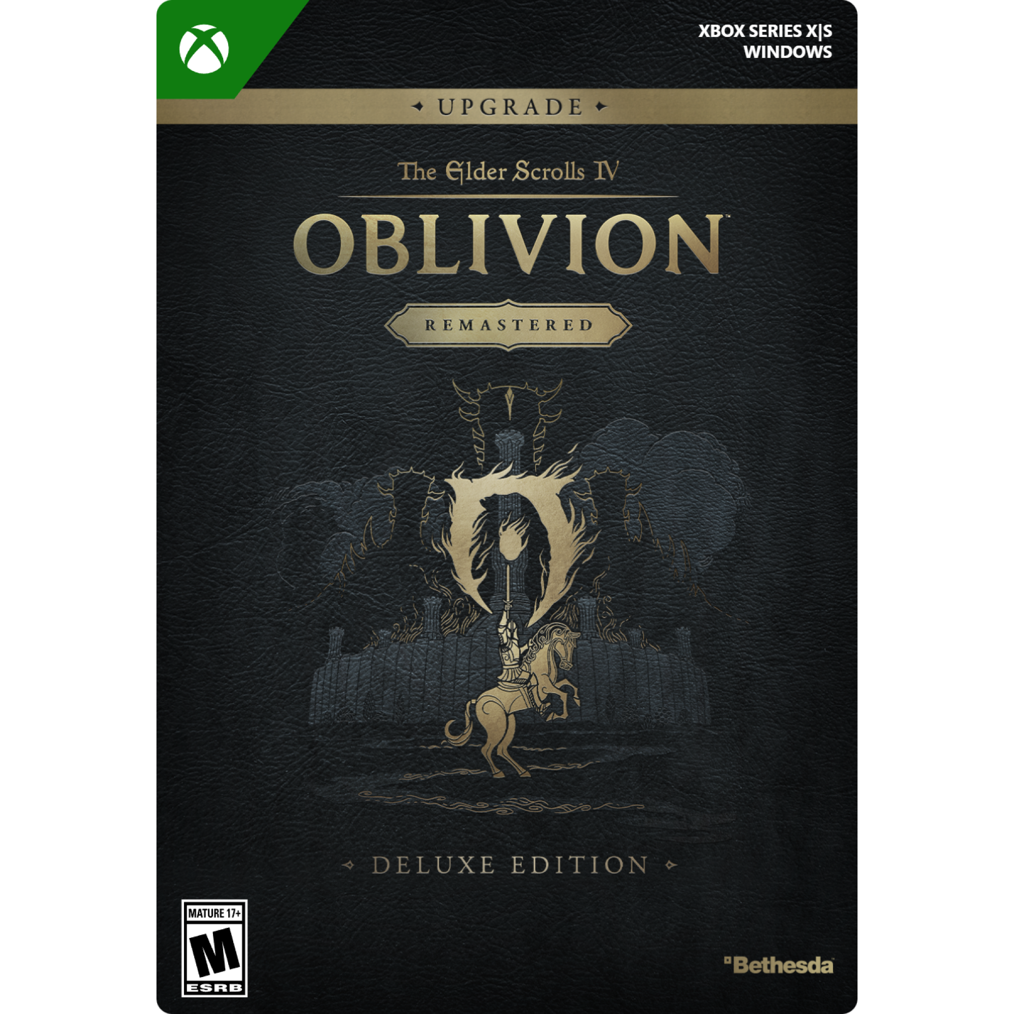 The Elder Scrolls IV: Oblivion Remastered - Deluxe Edition Upgrade - Xbox Series X/S and Windows (Digital Code)