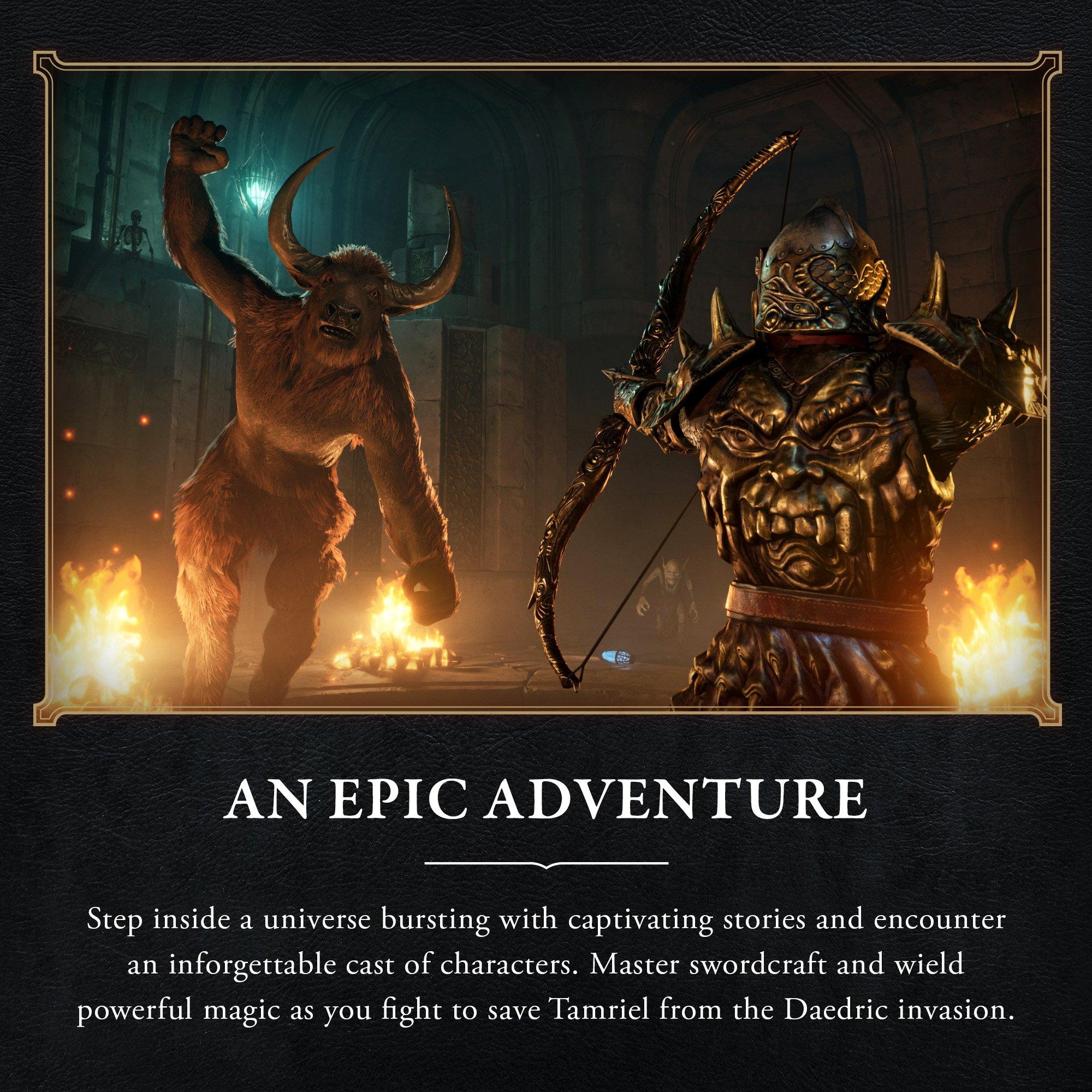 The Elder Scrolls IV: Oblivion Remastered - Deluxe Edition Upgrade - Xbox Series X/S and Windows (Digital Code)