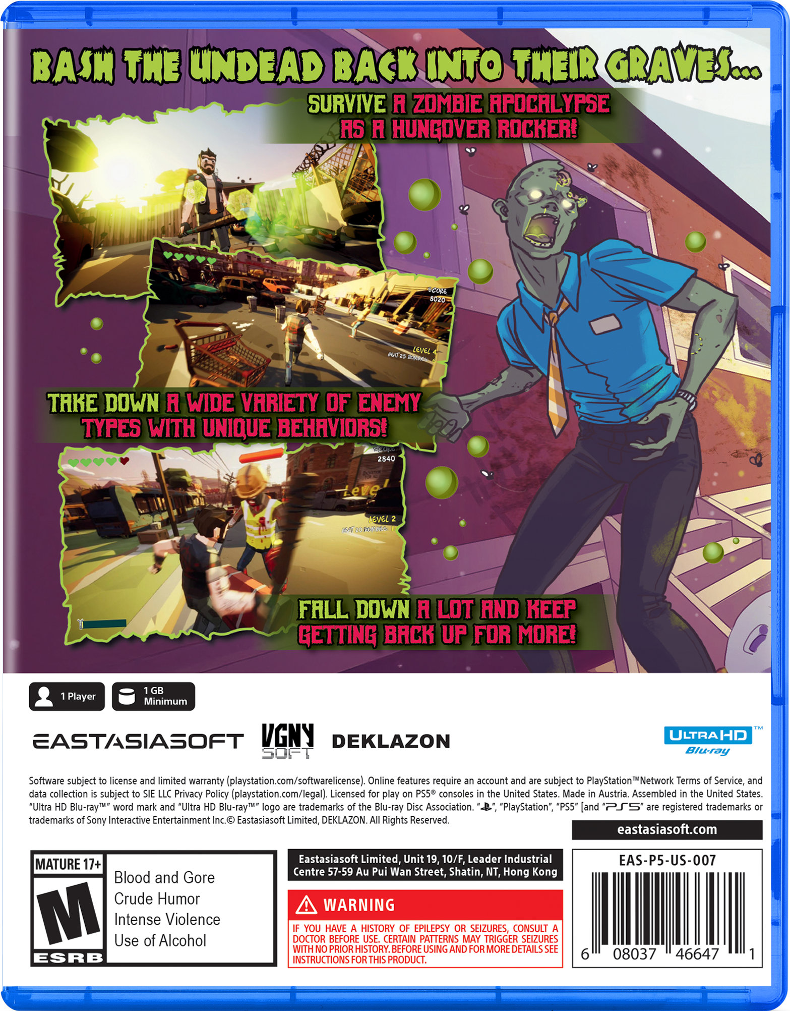 Drunken Fist 2: Zombie Hangover