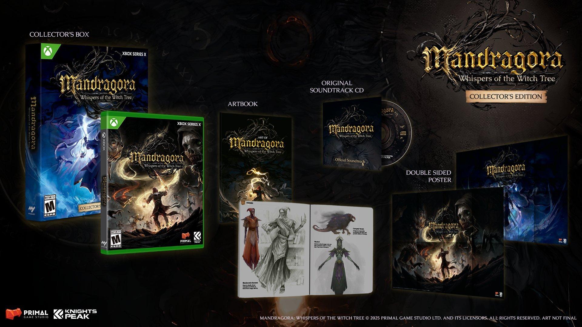 Mandragora: Whispers of the Witch Tree Collector's Edition - Xbox Series X