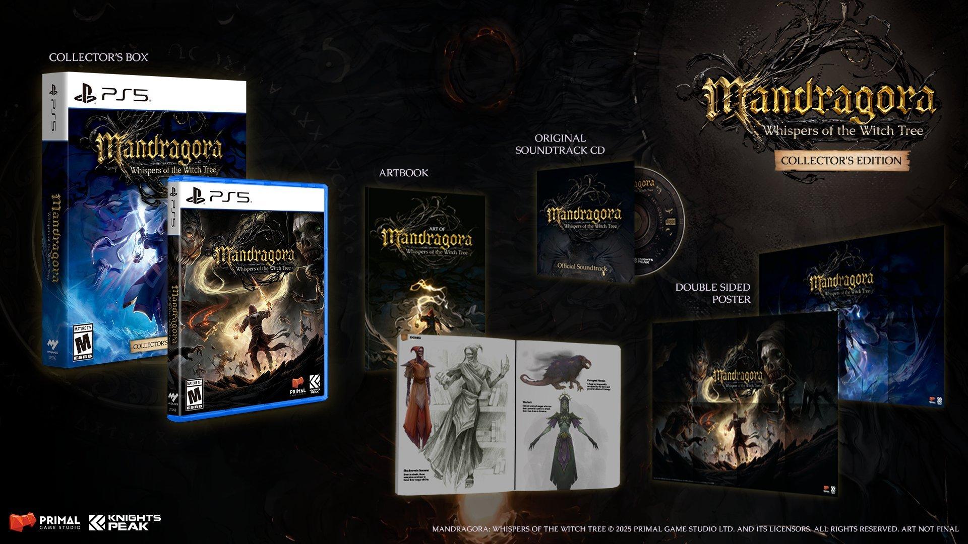 Mandragora: Whispers of the Witch Tree Collector's Edition - PlayStation 5