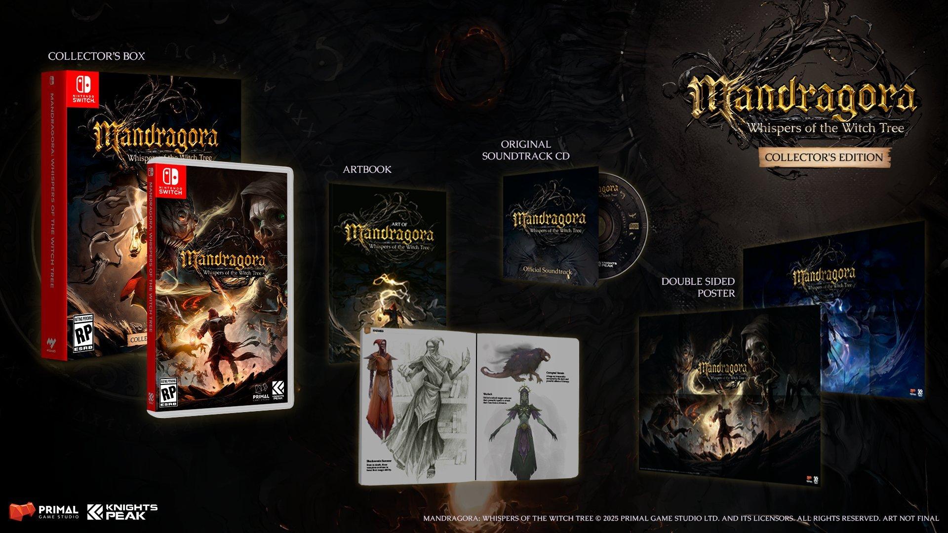 Mandragora: Whispers of the Witch Tree Collector's - Nintendo Switch