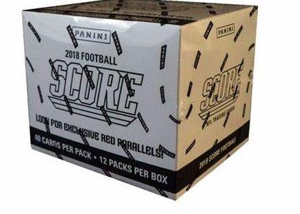 2018 Panini NFL Score Football Fat Pack Box
