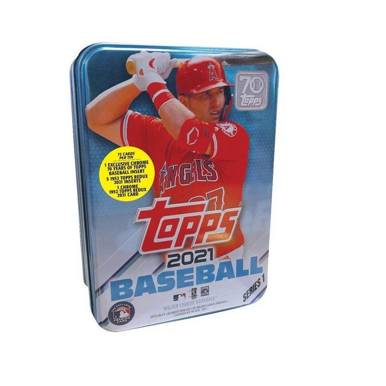 2021 Topps MLB Series 1 Baseball Trading Card Tin Set | GameStop