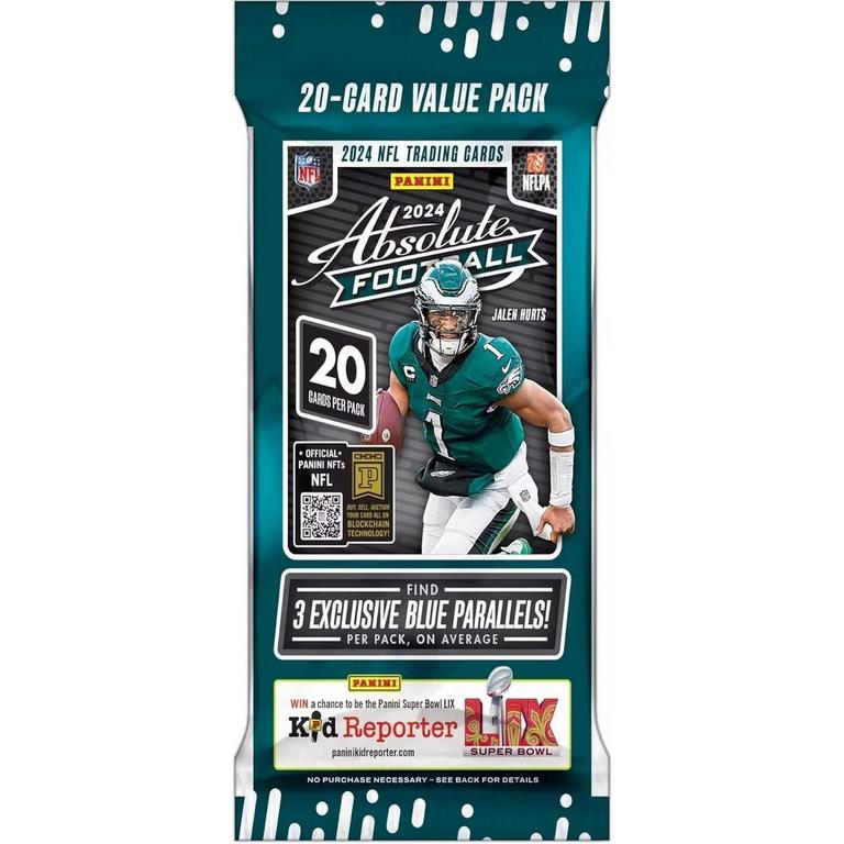 2024 Panini Absolute NFL Football Jumbo Value Cello Fat Pack