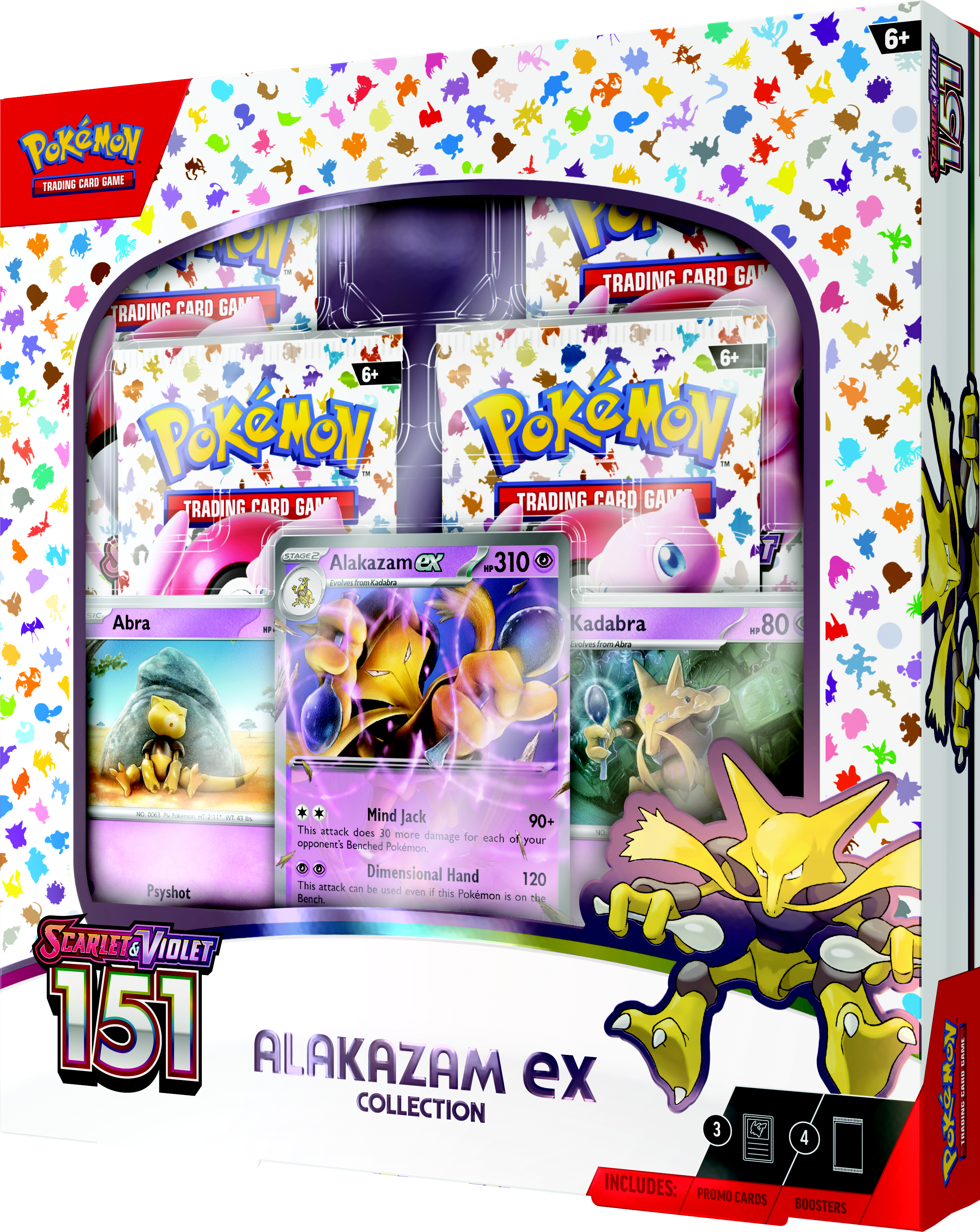Pokemon Trading Card Game: Scarlet and Violet 151 Alakazam ex Collection