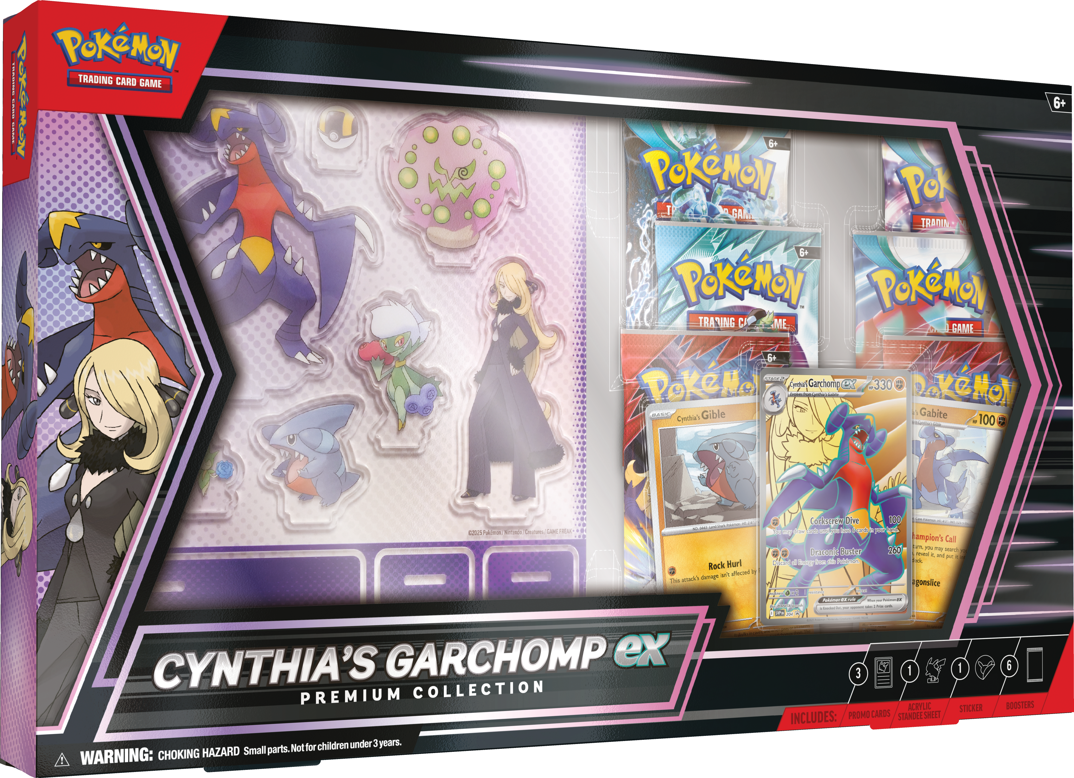 Pokemon Trading Card Game: Cynthia's Garchomp ex Premium Collection