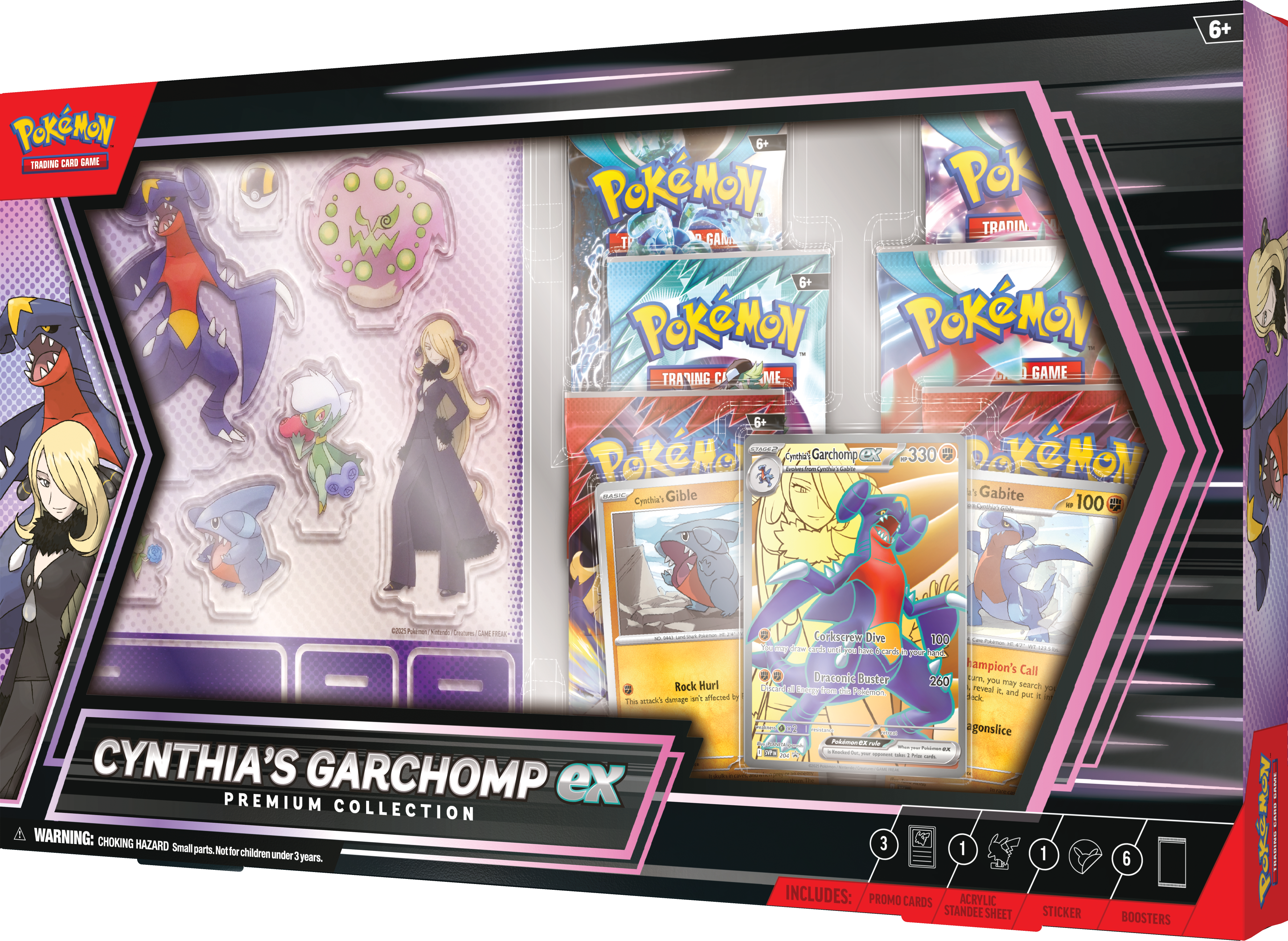 Pokemon Trading Card Game: Cynthia's Garchomp ex Premium Collection